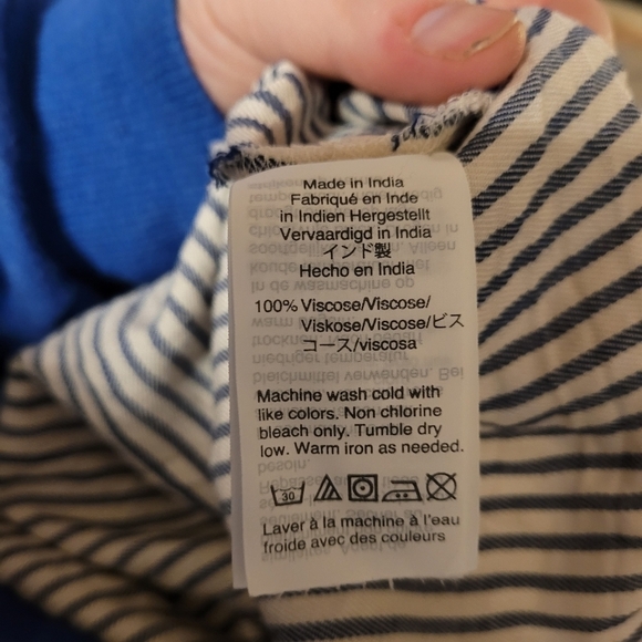 Madewell Novel Tie-Front Top in Stripe - Picture 4 of 7